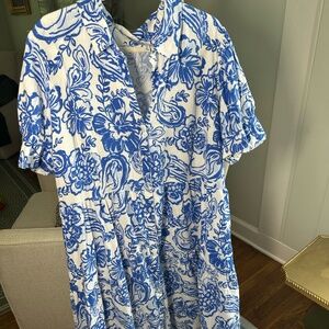 Crown & Ivy short-sleeve midi dress